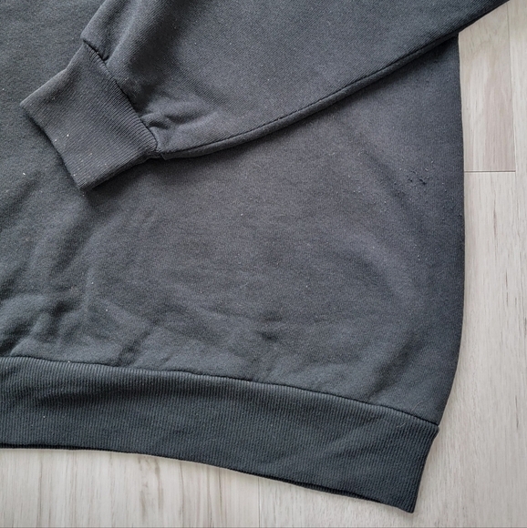 American Vintage | Jerzees Made in USA  black crewneck sweatshirt | MENS XXL - Picture 6 of 7